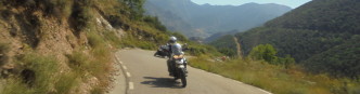 Pyrénées espagnoles moto