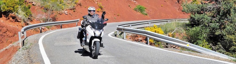 Virages moto Pyrénées