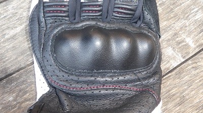 Gants été avec coque de protection pour phalanges et métacarpes