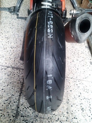 Bridgestone S22 test routier pneu neuf