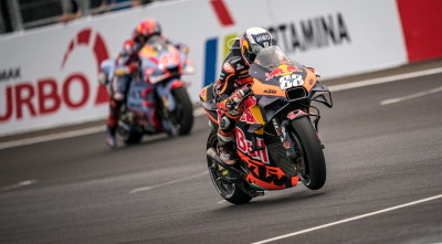 essai moto départ