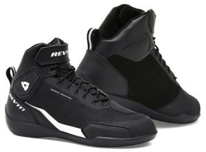 Chaussures moto - baskets noir / Blanc